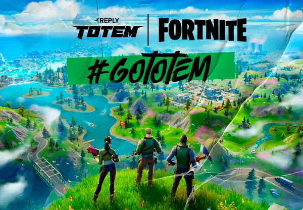 Reply Totem annuncia l'apertura dell'area Fortnite