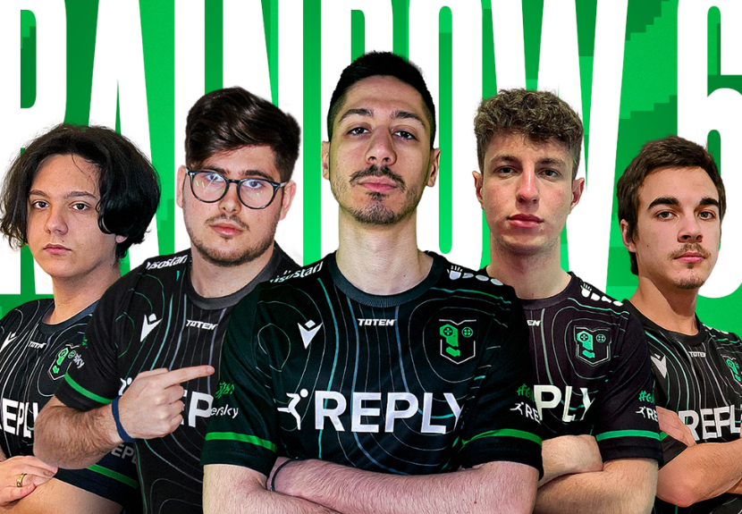 A new era is here: Reply Totem presents the new Rainbow Six Siege team!