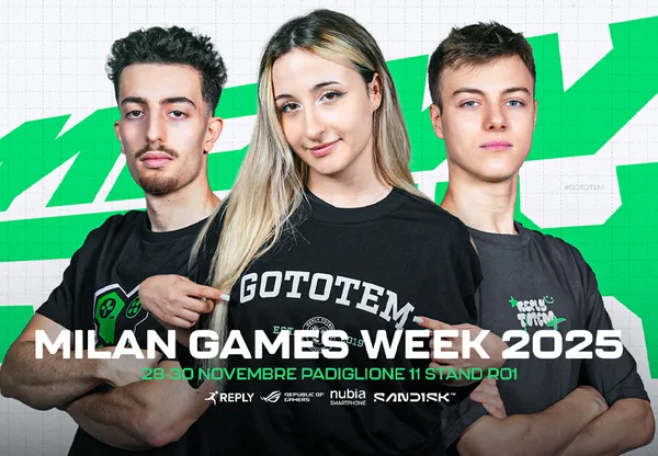 Reply Totem torna alla Milan Games Week 2025 
