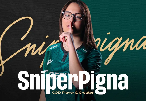 Reply Totem accoglie SniperPigna, nuova arrivata nel roster di COD: Warzone