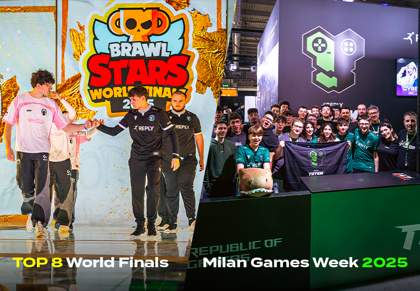 Weekend da Protagonisti: Reply Totem tra Milan Games Week 2025 e Brawl Stars World Finals