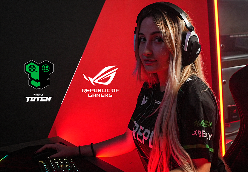 ASUS ROG è Technical Partner di Reply Totem