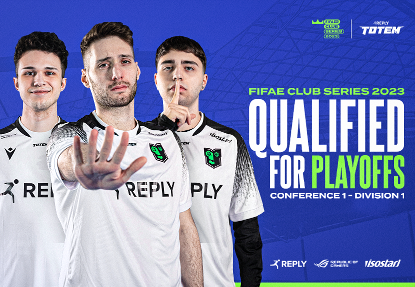 Il sogno continua: Reply Totem si qualifica ai FIFA eClub playoffs 2023!