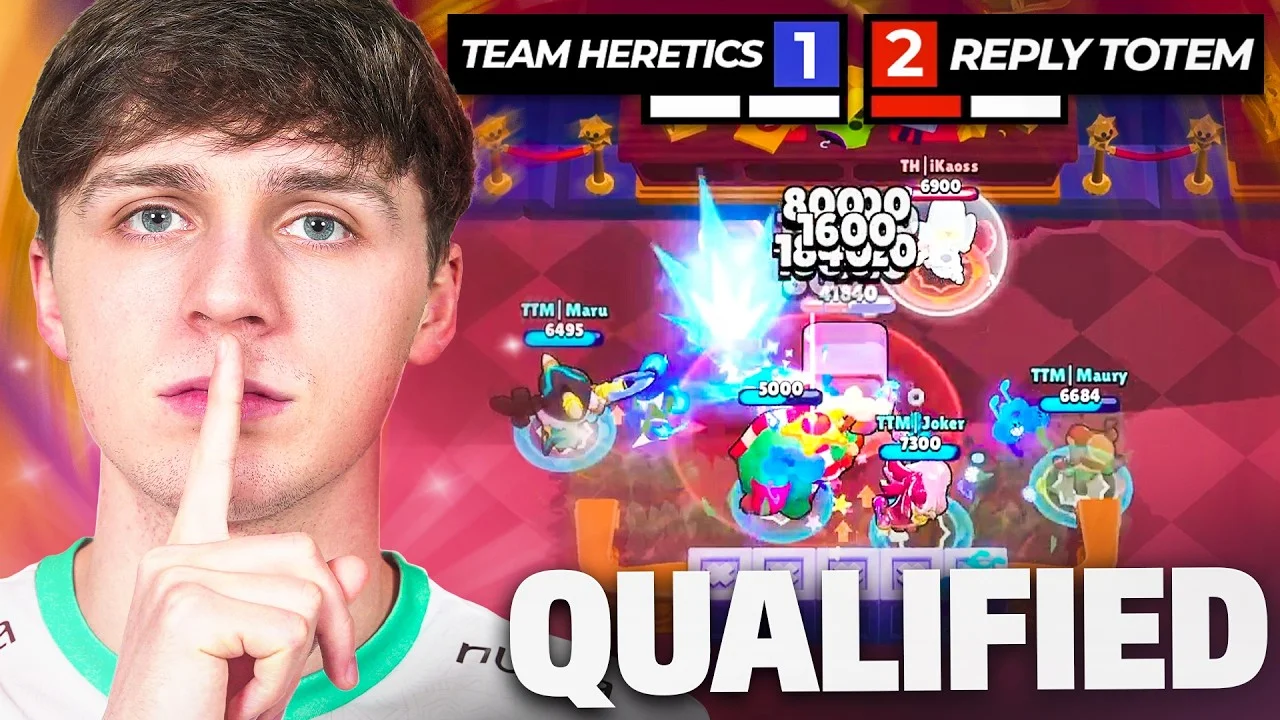 REPLY TOTEM vs HERETICS VOICE COMMS 🏆 Brawl Stars